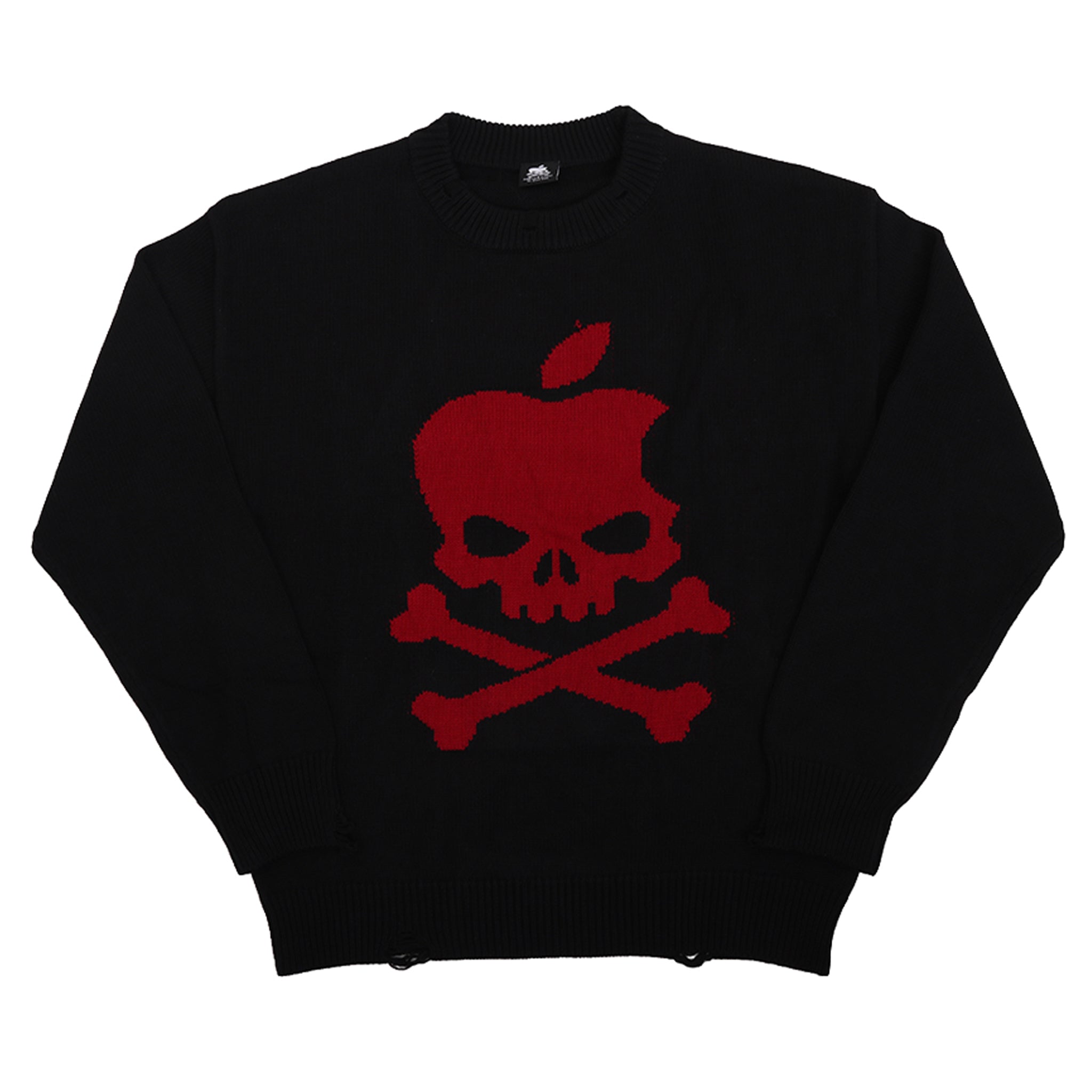 Skull Knit Sweater Black – Jailbreak Fashion